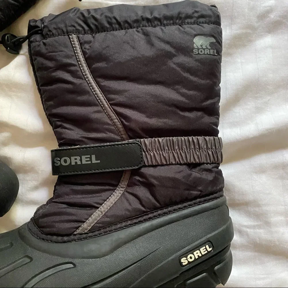 Sorel Black Winter Boots